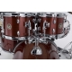 TAMA Rhythm Mate 5-piece complete kit with 22" bass drum & Meinl BCS cymbals RED STREAM