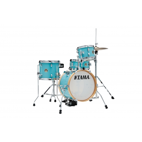 TAMA Club-JAM Flyer 4-piece complete kit with 14" bass drum AQUA BLUE