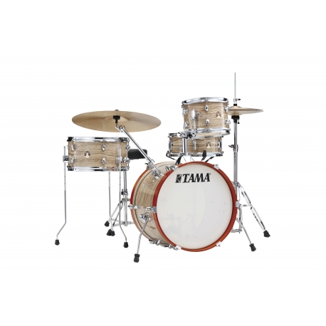 TAMA Club-JAM 4-piece shell pack with 18" bass drum CREAM MARBLE WRAP