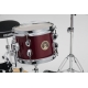 TAMA Club-JAM Flyer 4-piece complete kit with 14" bass drum CANDY APPLE MIST