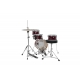 TAMA Club-JAM Flyer 4-piece complete kit with 14" bass drum CANDY APPLE MIST