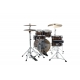TAMA Imperialstar 6-piece complete kit with 22" bass drum & Meinl HCS Bronze cymbals COFFEE TEAK WRAP