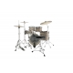TAMA Imperialstar 5-piece complete kit with 20" bass drum & Meinl HCS Bronze cymbals NATURAL ZEBRAWOOD WRAP
