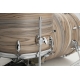 TAMA Imperialstar 5-piece complete kit with 22" bass drum & Meinl HCS Bronze cymbals NATURAL ZEBRAWOOD WRAP