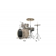 TAMA Imperialstar 5-piece complete kit with 22" bass drum & Meinl HCS Bronze cymbals NATURAL ZEBRAWOOD WRAP