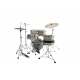 TAMA Imperialstar 5-piece complete kit with 18" bass drum & Meinl HCS Bronze cymbals NATURAL ZEBRAWOOD WRAP