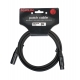 CABLE DMX 3 BROCHES KIRLIN 3M NOIR