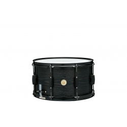 TAMA Woodworks 8"x14" Snare Drum BLACK OAK WRAP