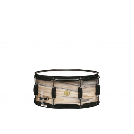 TAMA Woodworks 6.5"x14" Snare Drum NATURAL ZEBRAWOOD WRAP