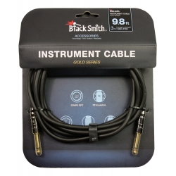 CABLE GUITARE BLACK SMITH 3M JACK JACK