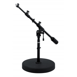 TAMA Iron Works Studio Series Round Base Extra Low Profile Telescoping Boom Microphone Stand