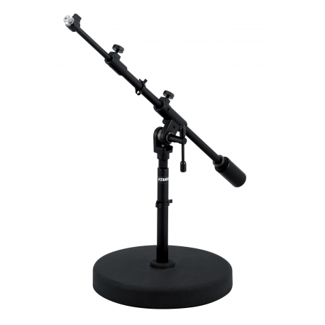 TAMA Iron Works Studio Series Round Base Extra Low Profile Telescoping Boom Microphone Stand