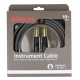 CABLE GUITARE KIRLIN 3M JACK JACK GRIS