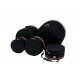 TAMA Power Pad Designer Collection Drum Bag Set for 5pc Drum Kit with 22"BD, Black