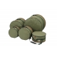 TAMA Power Pad Designer Collection Drum Bag Set for 5pc Drum Kit with 22"BD, Moss Green
