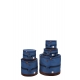 TAMA Power Pad Designer Collection Drum Bag Set for 5pc Drum Kit with 22"BD, Navy Blue