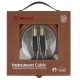 CABLE GUITARE KIRLIN 3M JACK JACK MARRON