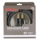 CABLE GUITARE KIRLIN 6M JACK JACK GRIS
