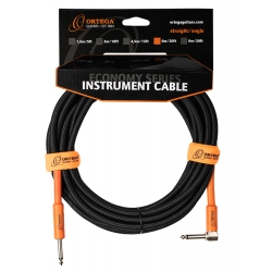 CABLE GUITARE ORTEGA 6M JACK JACK COUDE