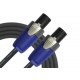CABLE HP KIRLIN 2M SPK-SPK NOIR