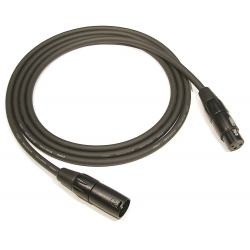 CABLE MICRO KIRLIN 10M XLR M-XLR F NOIR