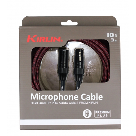 CABLE MICRO KIRLIN 3M XLR M - XLR F