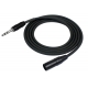 CABLE MICRO KIRLIN 6M XLR F-JACK NOIR