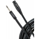 CABLE MICRO ORTEGA 3M XLR JACK MONO