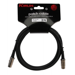 CABLE MIDI KIRLIN 3M NOIR