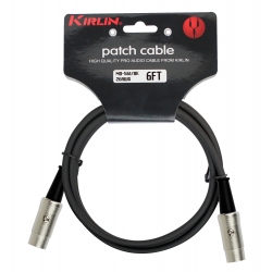 CABLE MIDI KIRLIN 6M NOIR