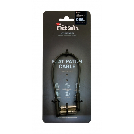 CABLE PATCH BLACK SMITH 0.20M JACKS COUD