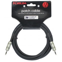 CABLE PATCH KIRLIN 3M JACK 3.5-JACK 3.5