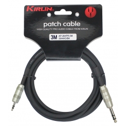 CABLE PATCH KIRLIN 3M JACK S-JACK 3.5 S