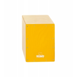 CAJON NINO 13", BOULEAU, FACADE JAUNE