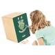 CAJON NINO"TABLEAU NOIR" VERT + CRAIES