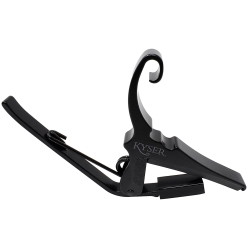 CAPO KYSER LOW TENSION 6 CORDES NOIR MAT