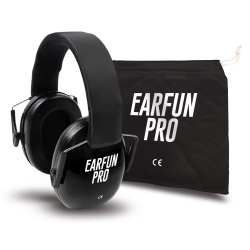 CASQUE ANTI-BRUIT ACOUFUN HP25 NOIR