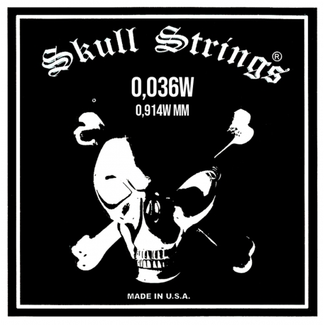 CORDE SKULL ELECTRIQUE DETAIL 036W