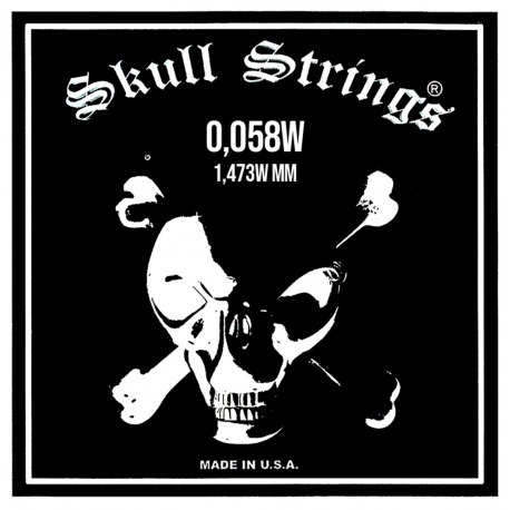 CORDE SKULL ELECTRIQUE DETAIL 058W