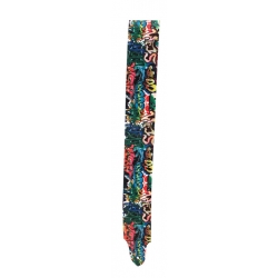 COURROIE CUIR WESTEND 7CM GRAPHITI