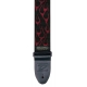 COURROIE DUNLOP FLAMBE NOIR ET ROUGE