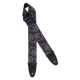 COURROIE GUITARE ORTEGA SKULL NOIR