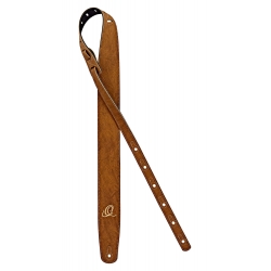 COURROIE GUITARE ORTEGA VEGAN BRUN CLAIR