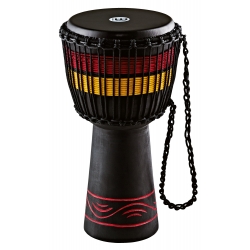 DJEMBE MEINL EARTH 10" NOIR ROUGE JAUNE