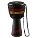 DJEMBE MEINL EARTH 12" NOIR ROUGE JAUNE