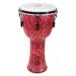 DJEMBE MEINL SYNTHE 10"RED SNAKE