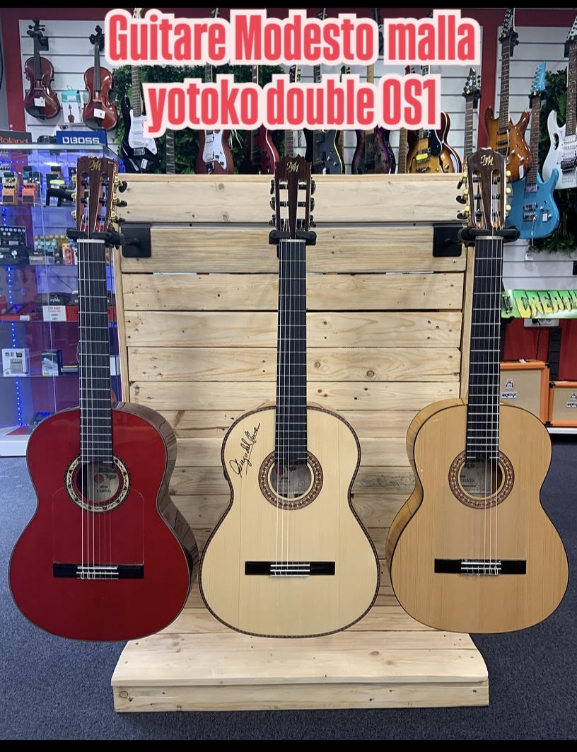 GUITARE MODESTO MALLA DOUBLE OS1